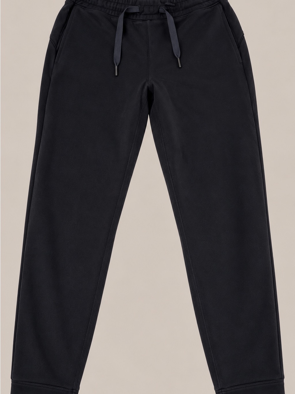 SPANX Women’s Black Drawstring Sweat Joggers